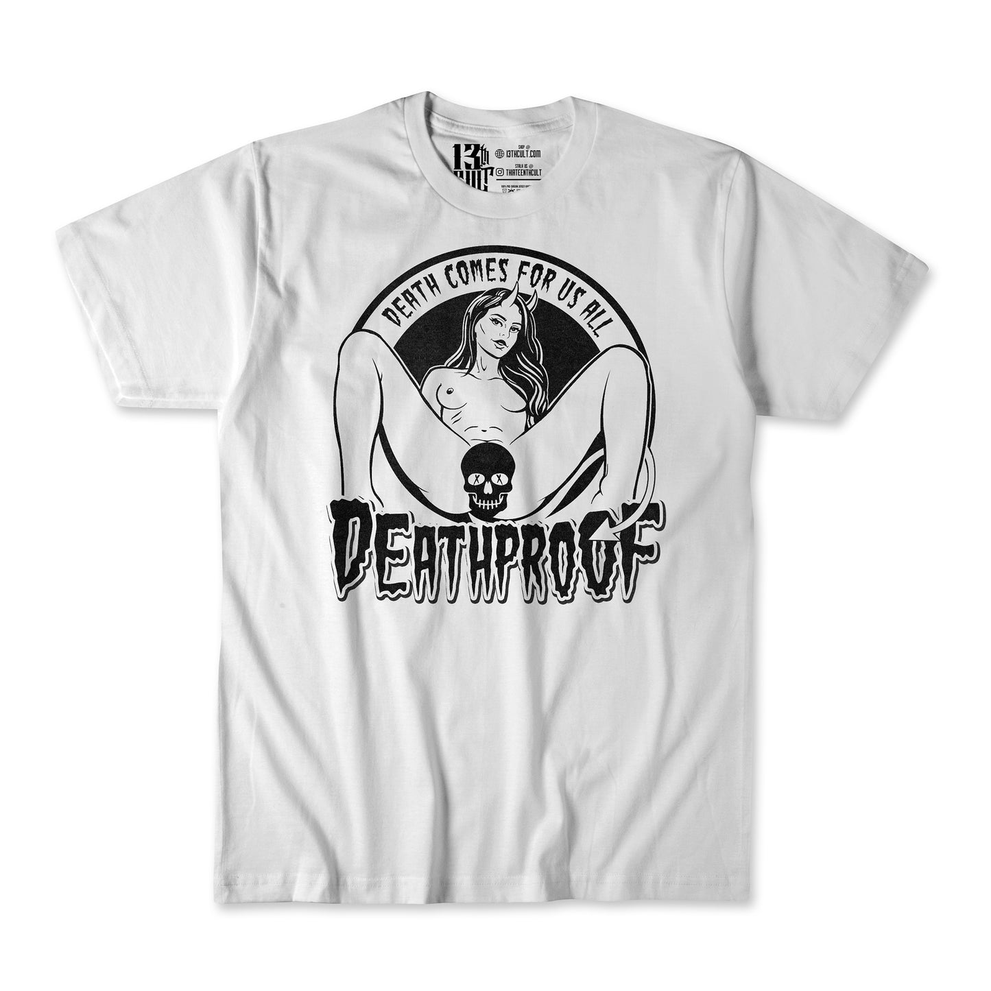 Death comes for us all T-shirt