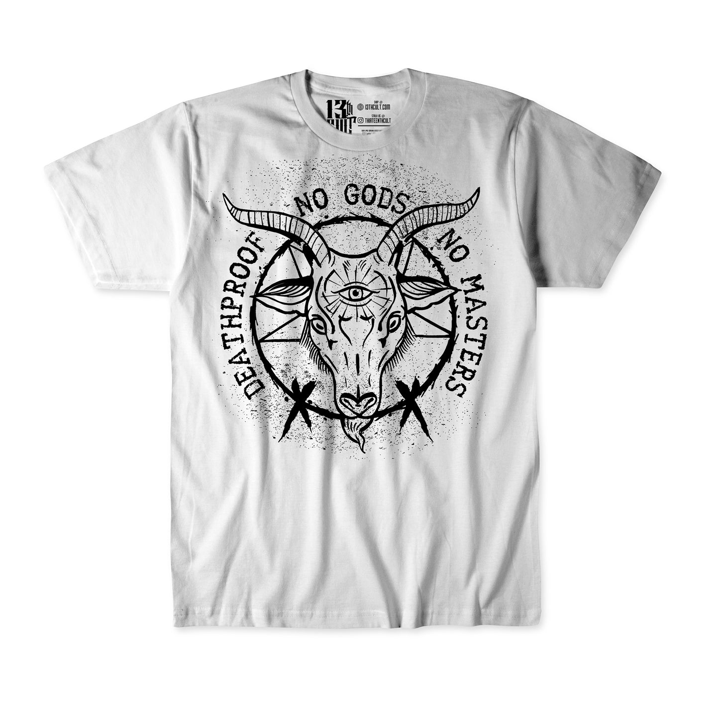 No Gods No Masters Baphomet T-shirt